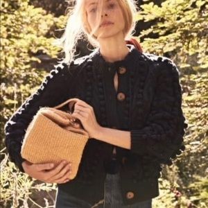 NWT Doen Pomme Sweater Navy XS/S